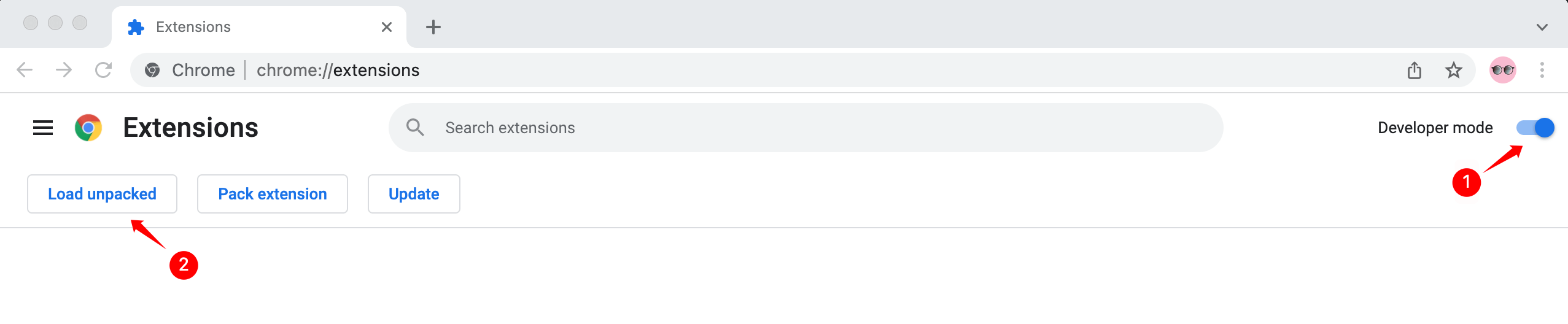 LinkedIn Likers Exporter chrome extension load unpacked
